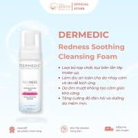 bot-rua-mat-cho-da-nhay-cam-dermedic-redness-soothing-cleansing-foam-150ml