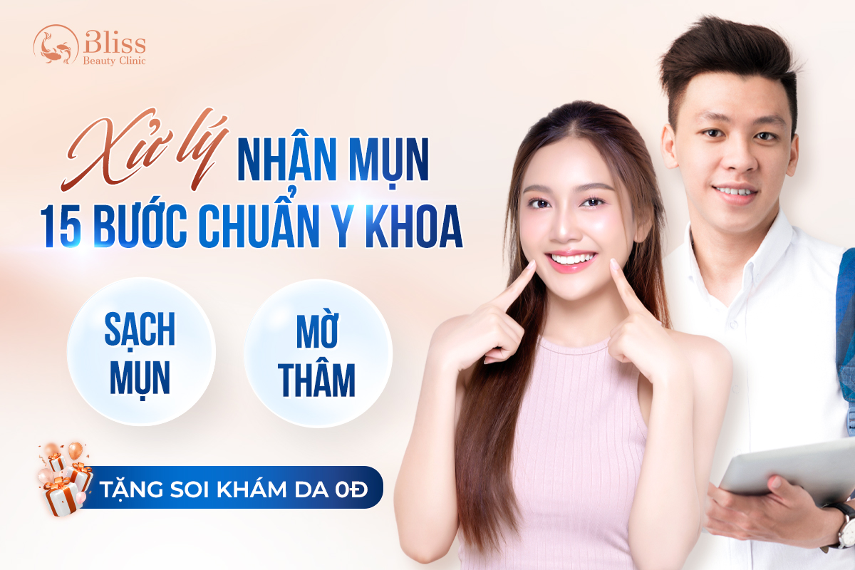 XỬ LÝ NHÂN MỤN CHUẨN Y KHOA