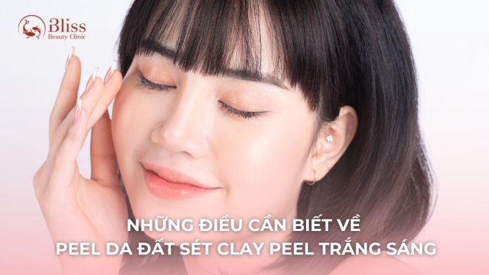 Peel da đất sét Clay Peel trắng sáng da
