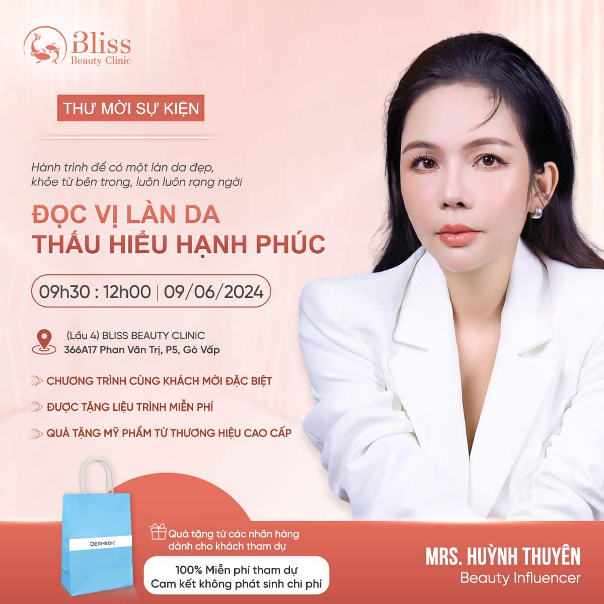 talkshow bliss beauty - đọc vị làn da thấu hiểu hạnh phúc