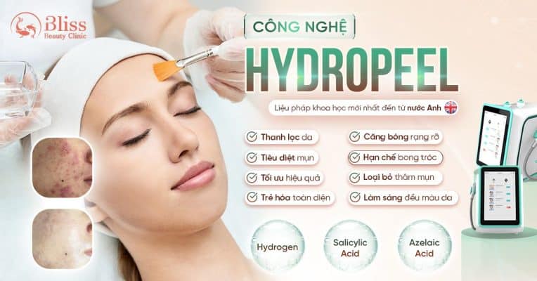 công nghệ HYDROPEEL tại Bliss Beauty