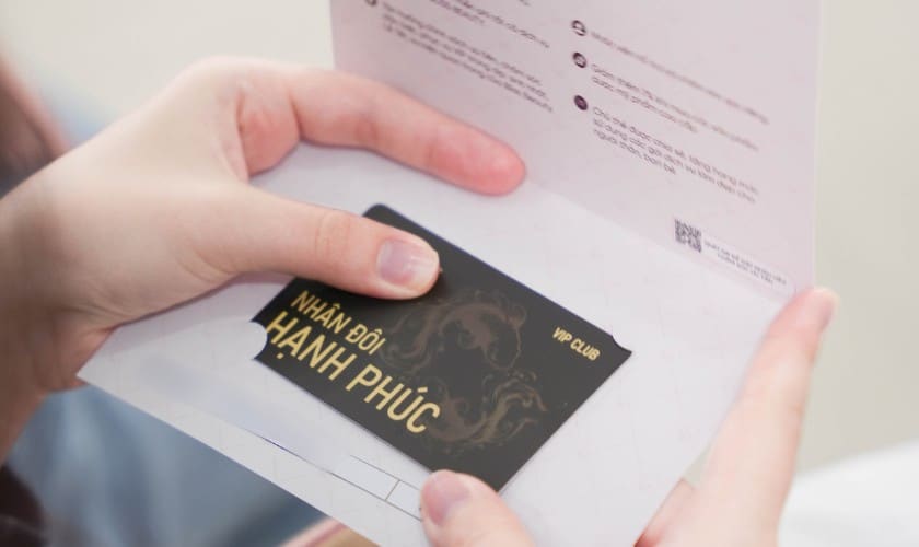 thẻ khách hàng ưu tiên bliss priority card