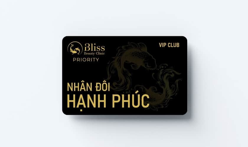 thẻ khách hàng ưu tiên bliss priority card