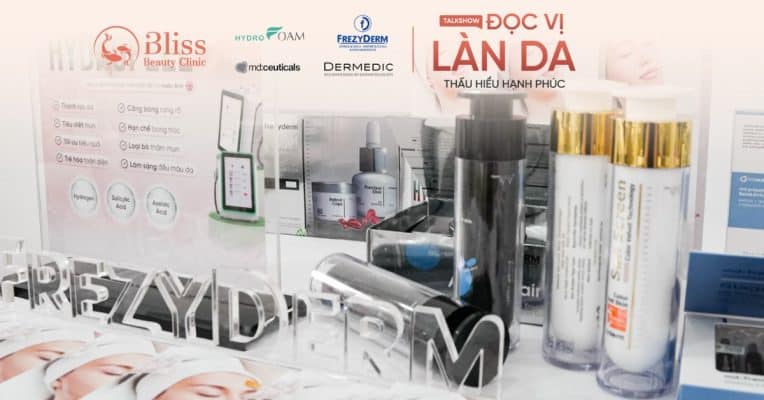 frezyderm nhà tài trợ talkshow đọc vị làn da - thấu hiểu hạnh phúc