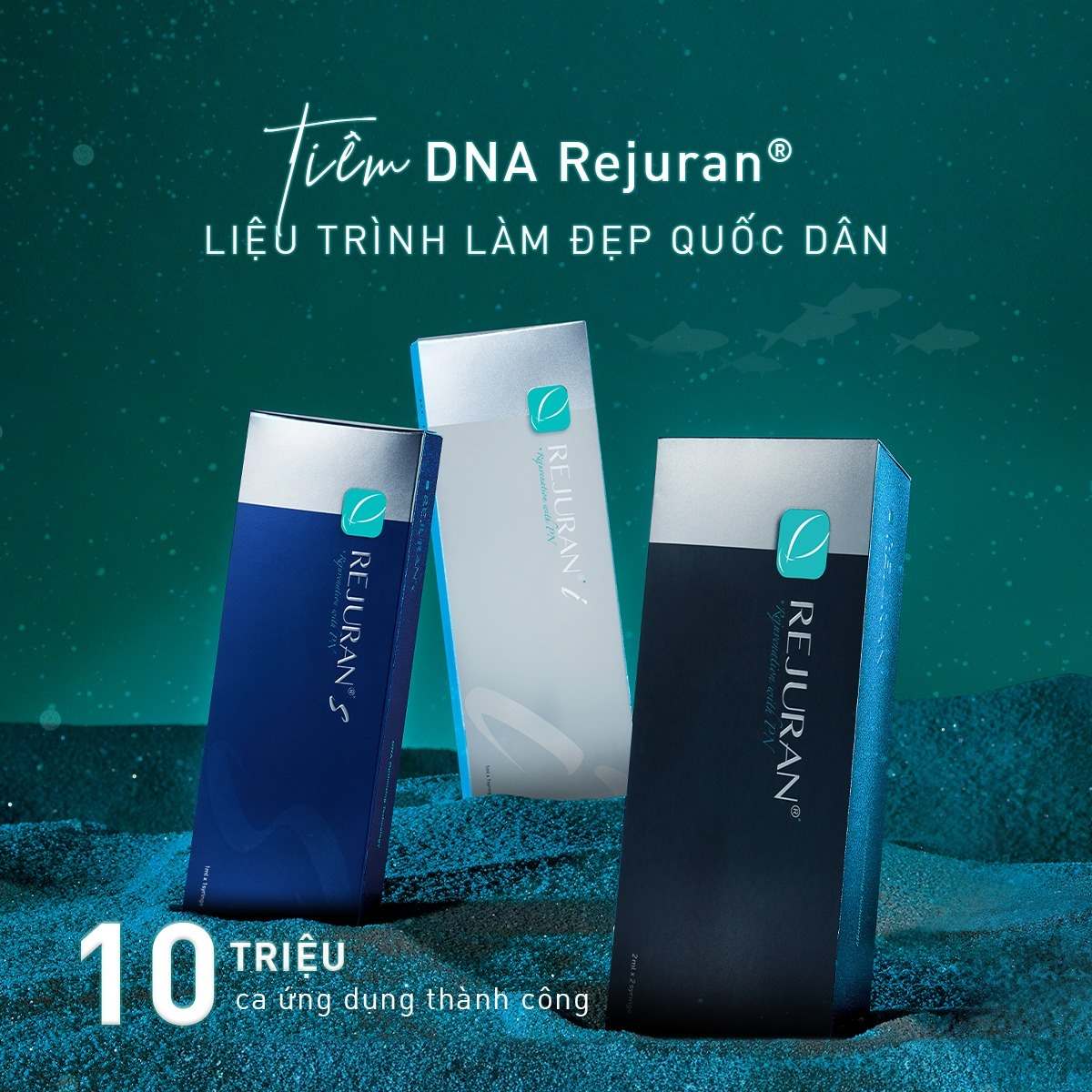 liệu trình trẻ hoá da căng bóng Rejuran