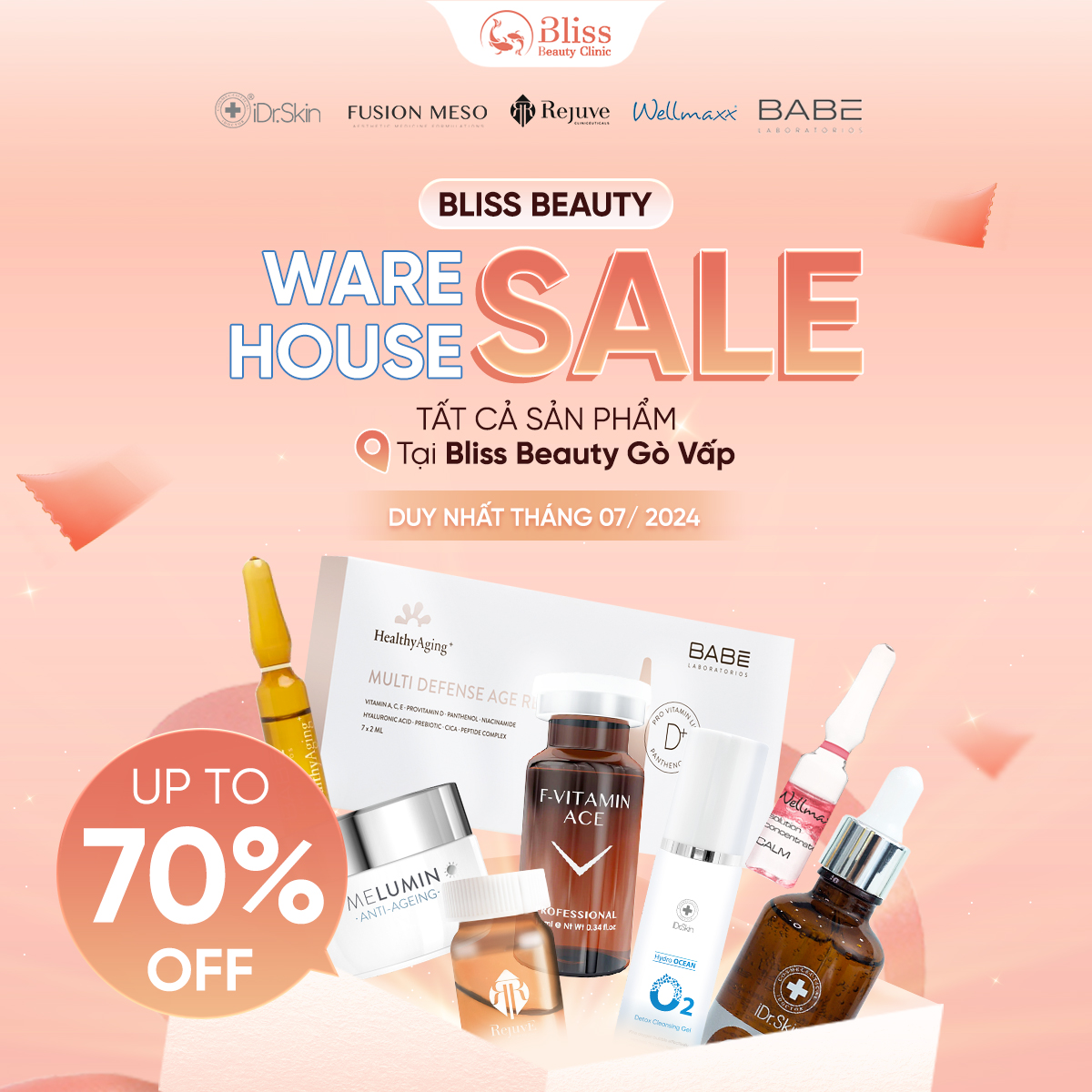 Warehouse Sale Bliss Beauty