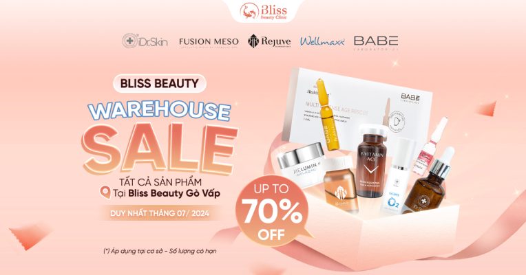 Warehouse bliss beauty gò vấp