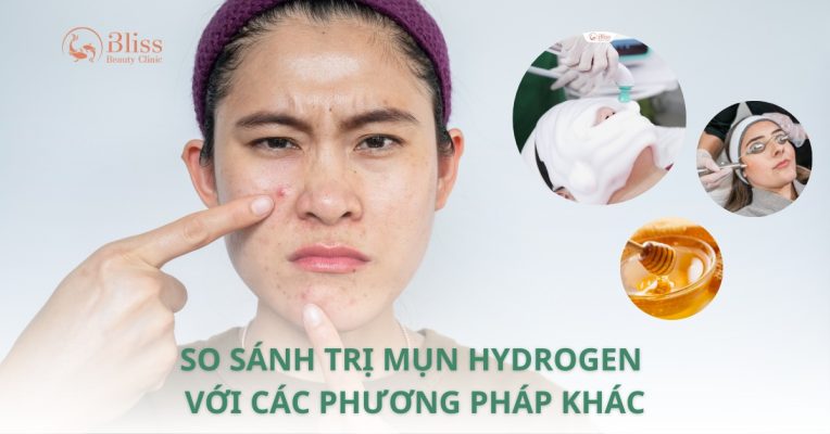 so sánh trị mụn Hydrogen