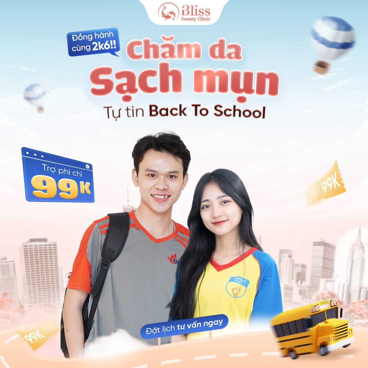 đặc quyền bliss student 2024