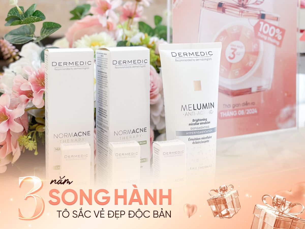 tri ân nhà tài trợ Dermedic